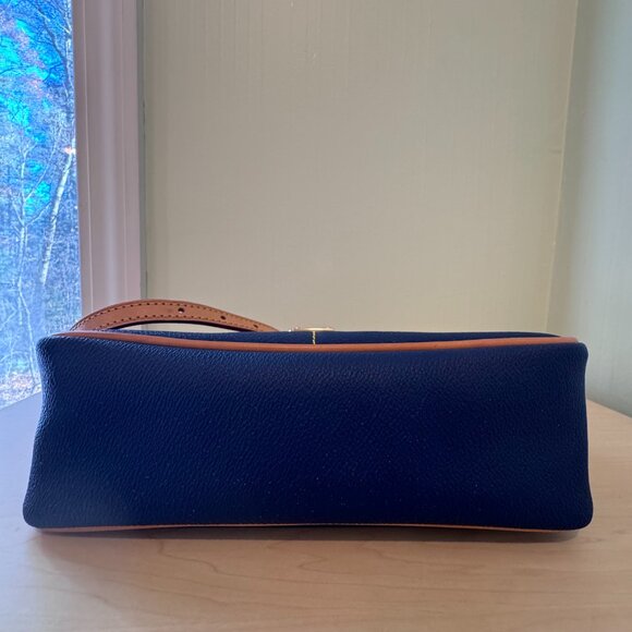 Dooney & Bourke Kimberly Pebble Grain Shoulder Bag – Navy Blue - Picture 7 of 12